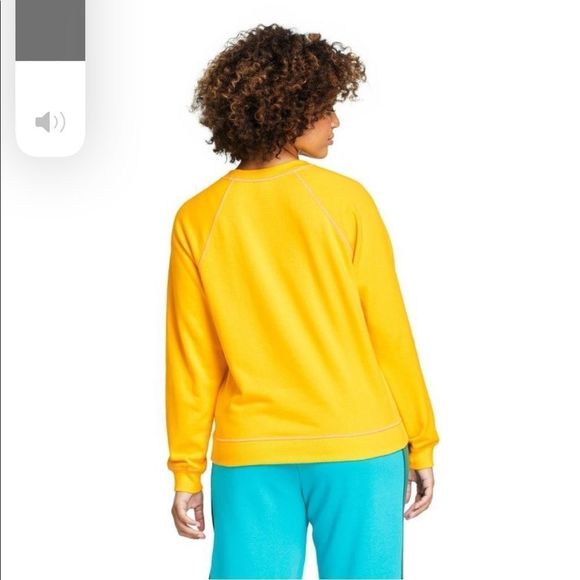 Lego X Target Women’s Embroidered Sweatshirt | Yellow | Small - Picture 4 of 6